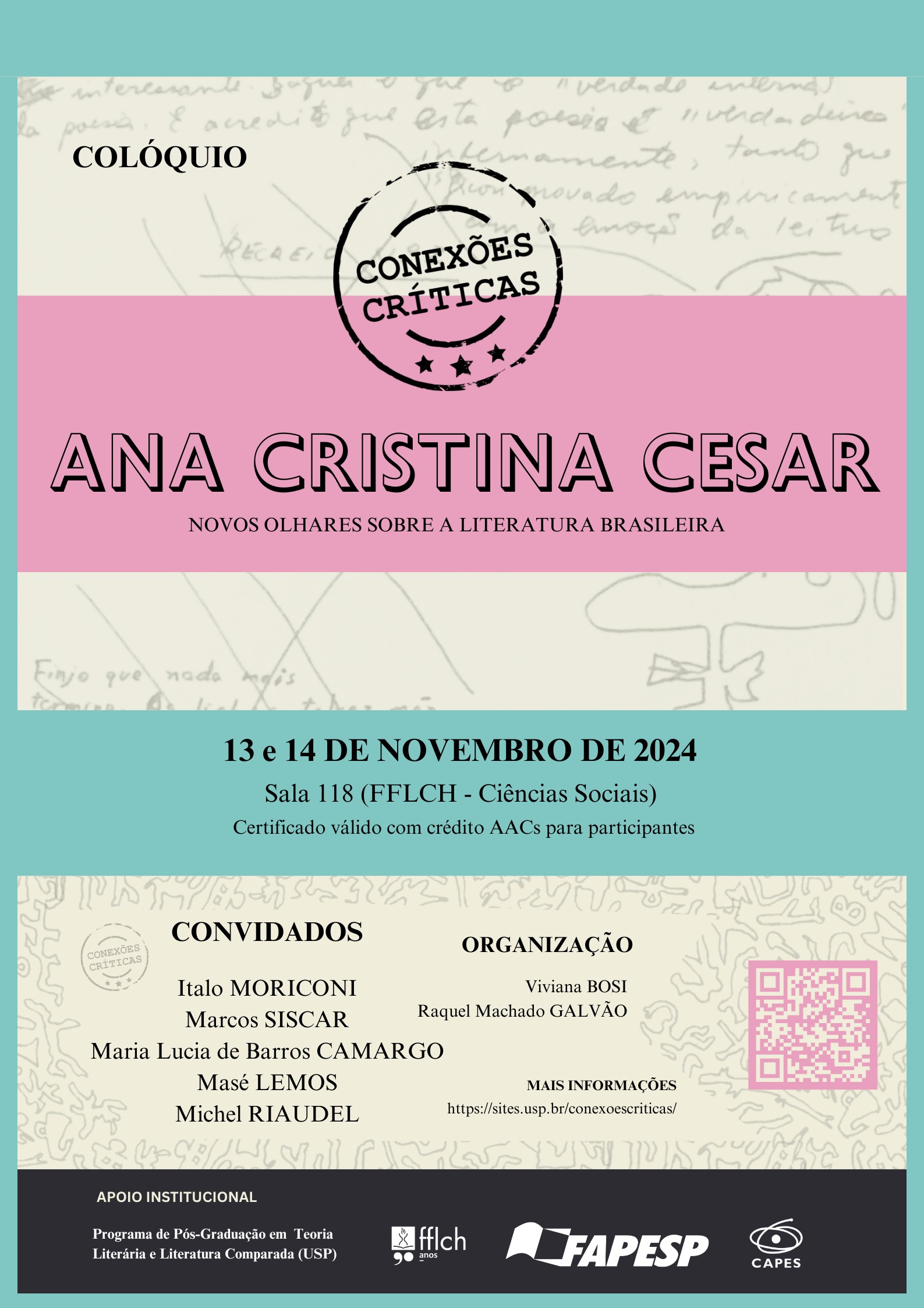 Colóquio Ana Cristina Cesar